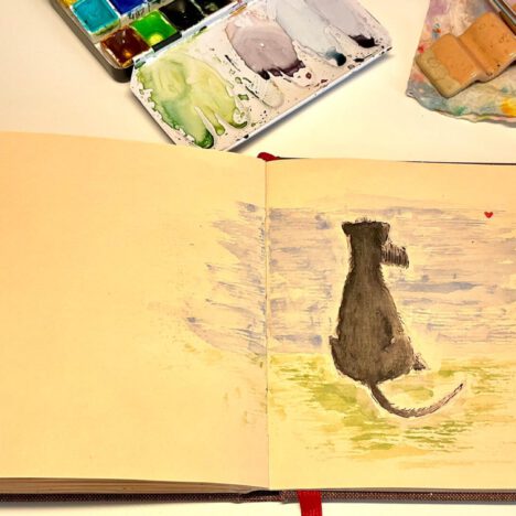Meine Erfahrung mit dem Hahnemühle Toned  Watercolour Book